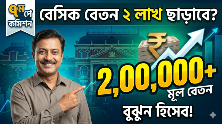 কার বেসিক বেতন ২ লাখ পেরোবে? সপ্তম পে কমিশনের সম্ভাব্য পে-ম্যাট্রিক্স ও ফিটমেন্ট ফ্যাক্টরের হিসেব
