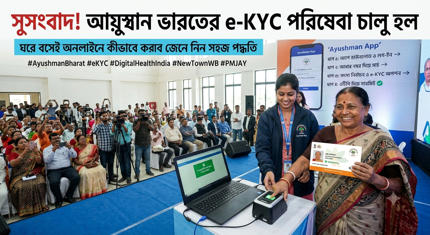 ayushman bharat card kyc west bengal