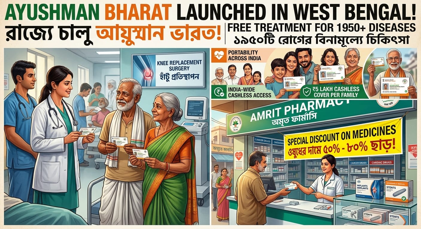 Ayushman Bharat scheme launches in west bengal